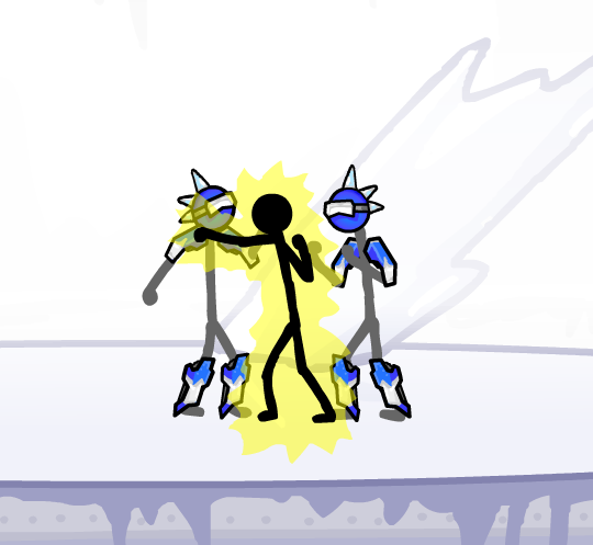 Electric Man 2: HS - An awesome stickman fighter game