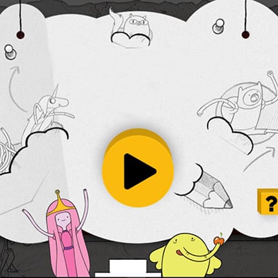 Adventure Time storyboard game